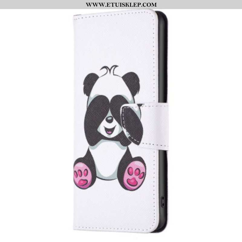 Etui Folio do Xiaomi Redmi Note 12 5G Moja Panda